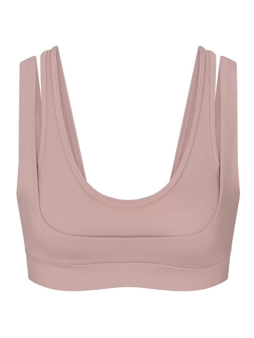 #800 NIKESKIMS MATTE DOUBLE STRAP SCOOP BRA M